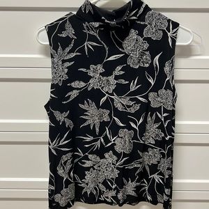 Formal black sparkly top